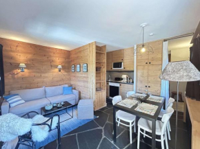 Studio/Coin montagne - 4 pers, proche pistes & commerces, balcon, parking, WIFI - Méribel - FR-1-180-599